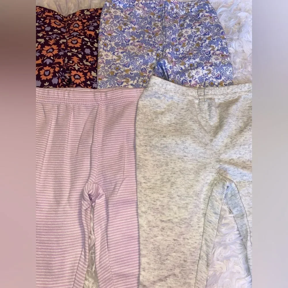 Bundle (13) Baby Girl 3M Leggings/Pants